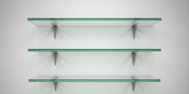 Glass Shelves in Winston-Salem, North Carolina